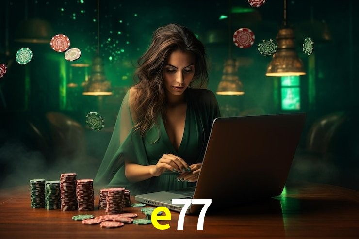 APP oficial da e77 para mobile